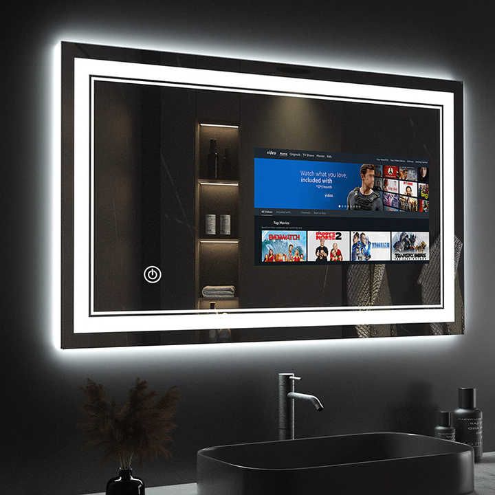 Miroirs TV tactiles intelligents